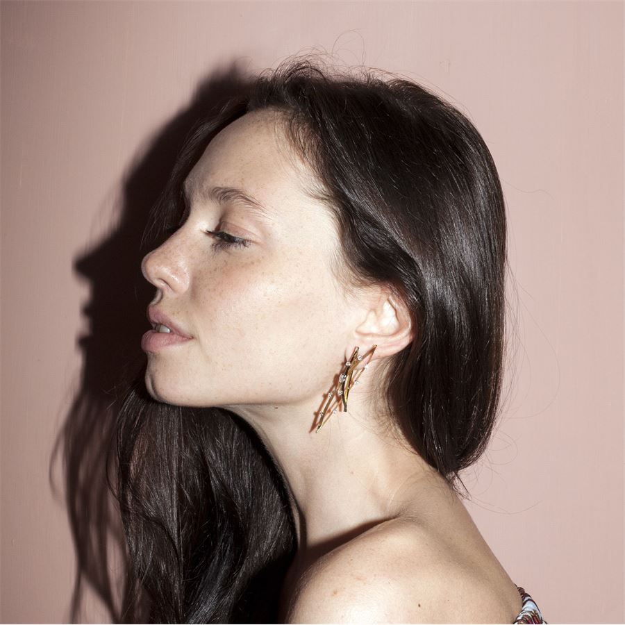 Double orbit earrings BALANCE | OR DOPPIA ORBITAAU18G CT 0,88